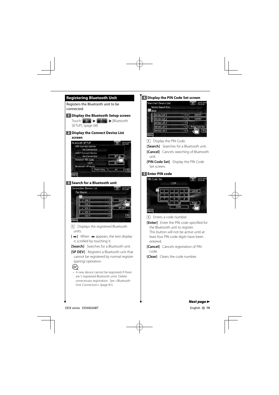 Kenwood DNX9260BT User Manual | Page 79 / 116