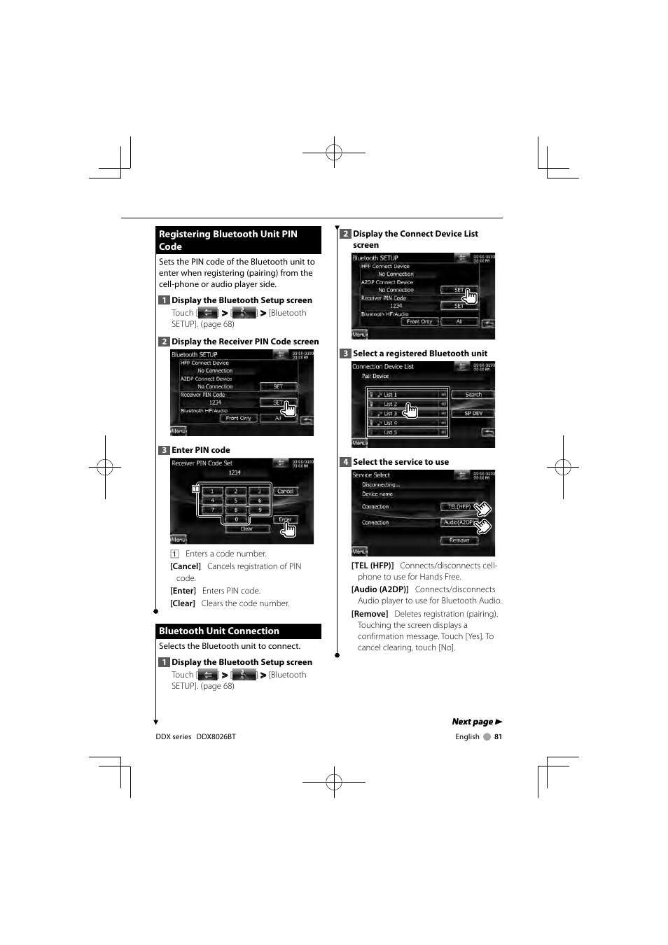 Kenwood DNX9260BT User Manual | Page 81 / 116