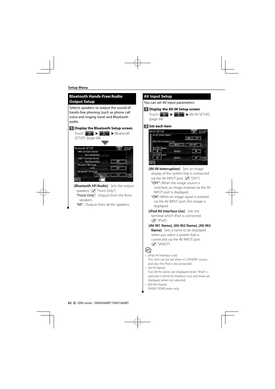 Kenwood DNX9260BT User Manual | Page 82 / 116