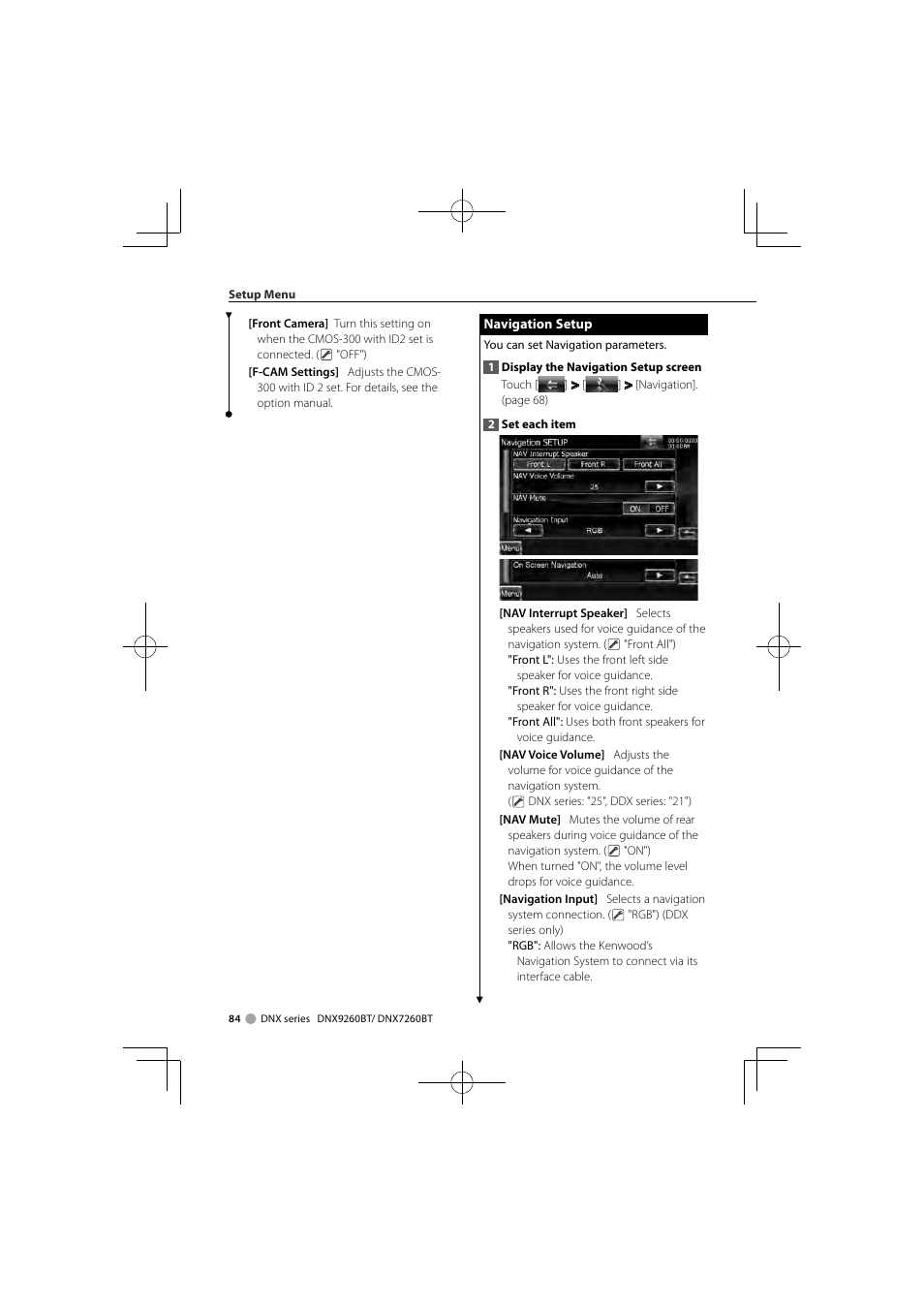 Kenwood DNX9260BT User Manual | Page 84 / 116