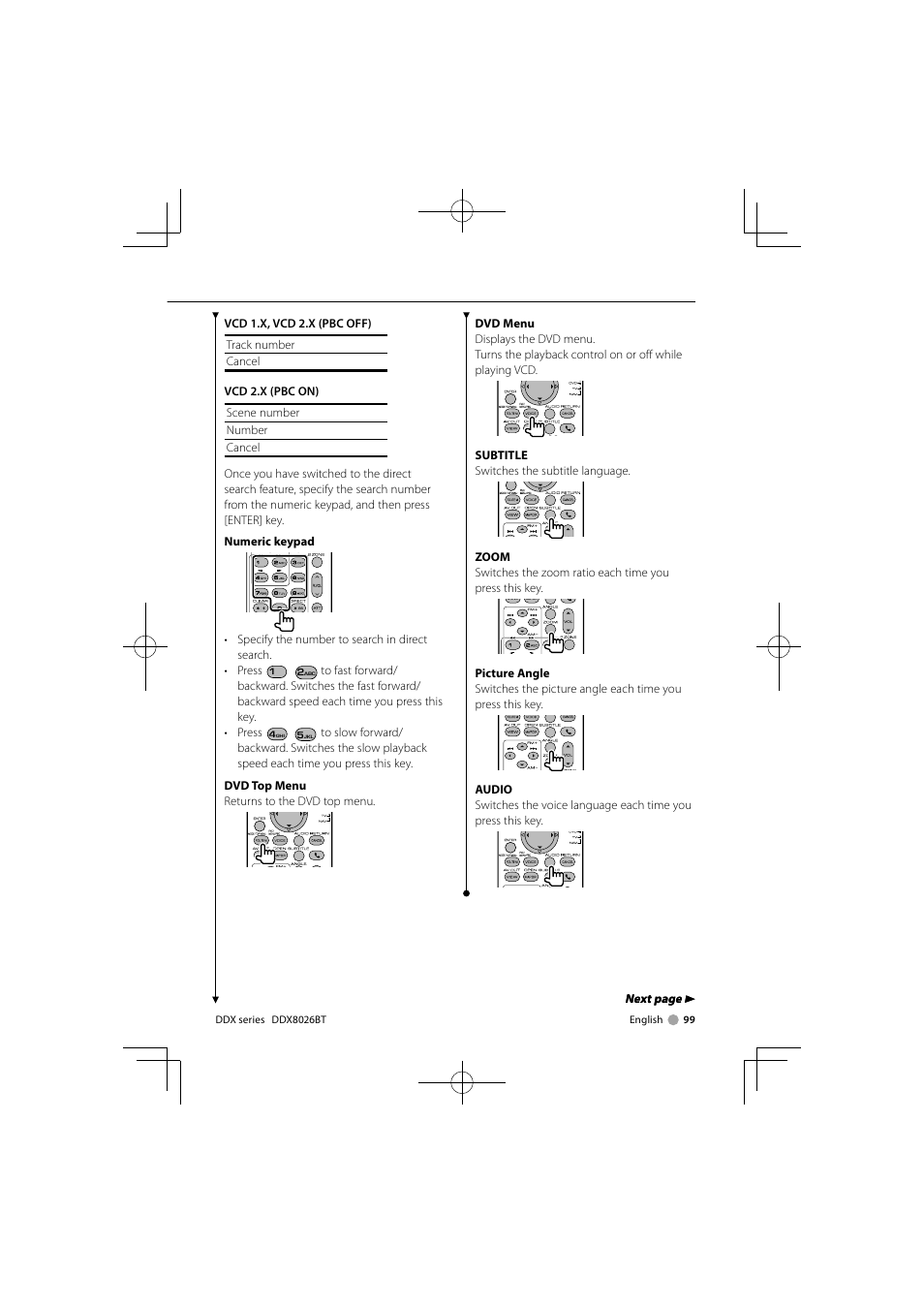 Kenwood DNX9260BT User Manual | Page 99 / 116