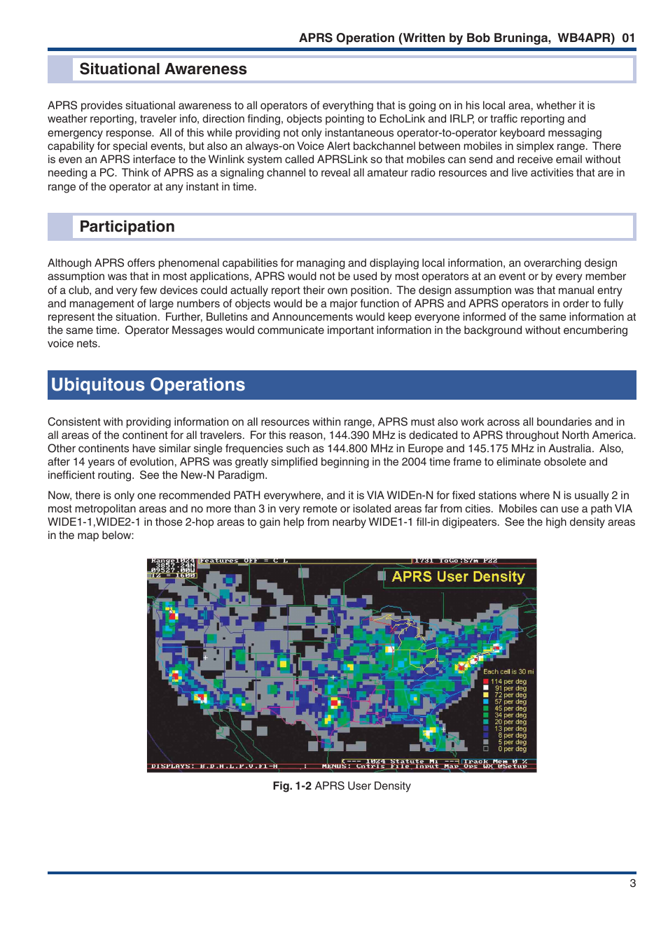 Situational awareness, Participation, Ubiquitous operations | Situational awareness participation | Kenwood TM-D710GE User Manual | Page 7 / 108