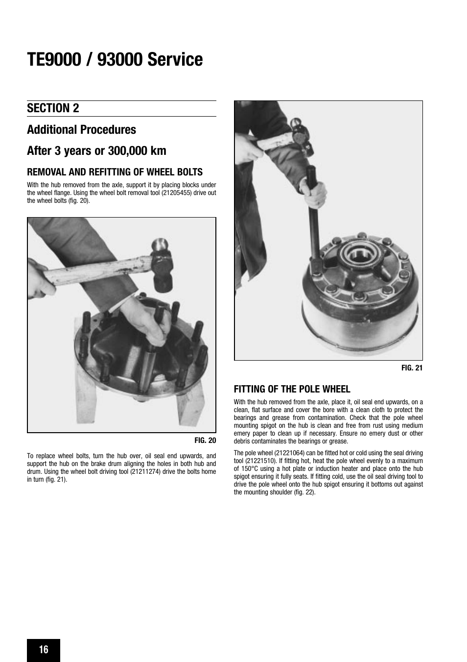 ArvinMeritor MERITOR TE9000 User Manual | Page 16 / 20