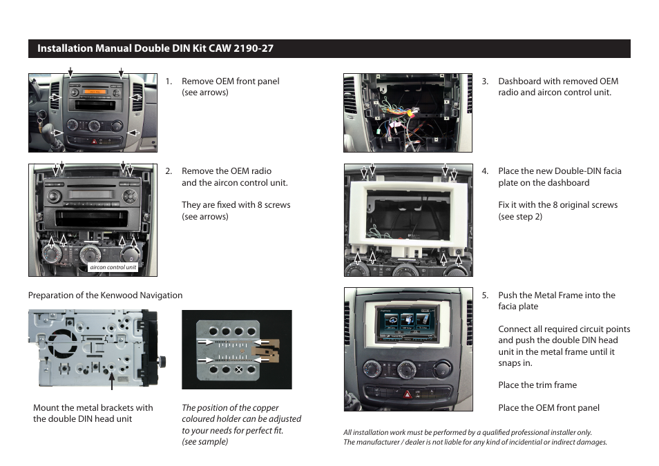 Kenwood CAW2190-27-RT User Manual | Page 2 / 2