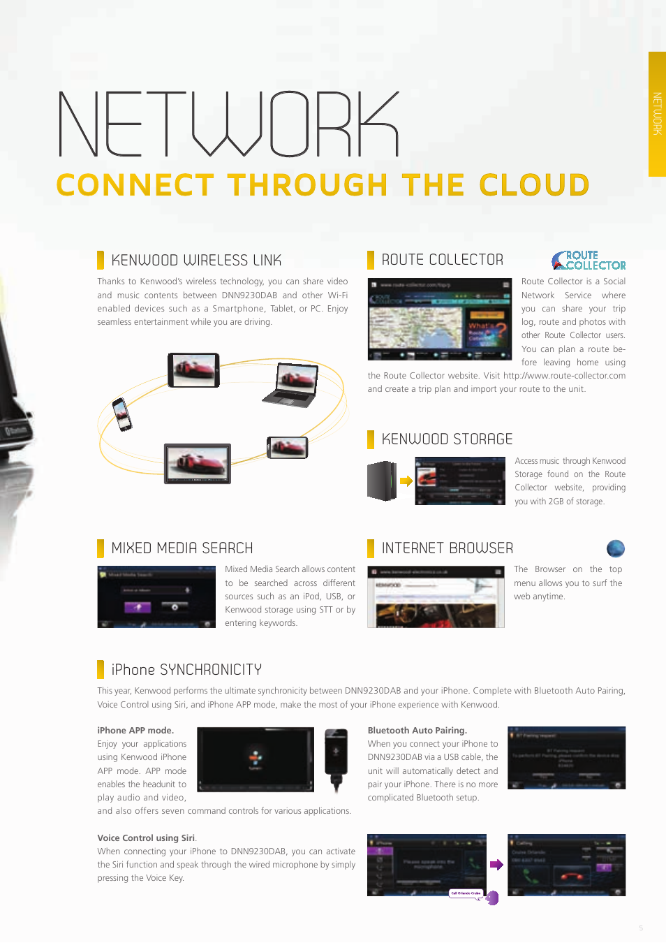 Network | Kenwood CAW-CKIMVW1 User Manual | Page 5 / 36