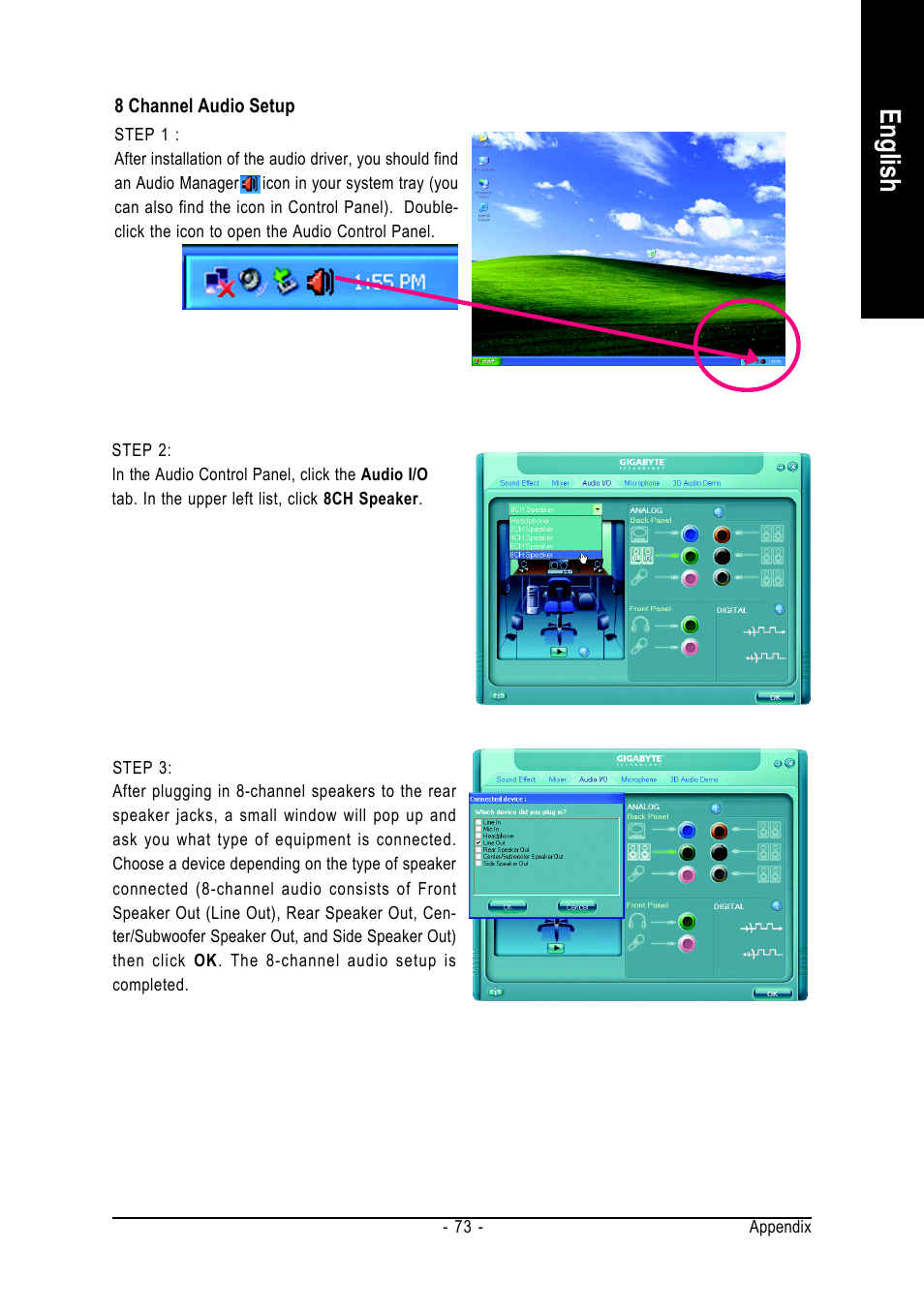 English | AMD GA-K8N51GMF-9 User Manual | Page 73 / 80