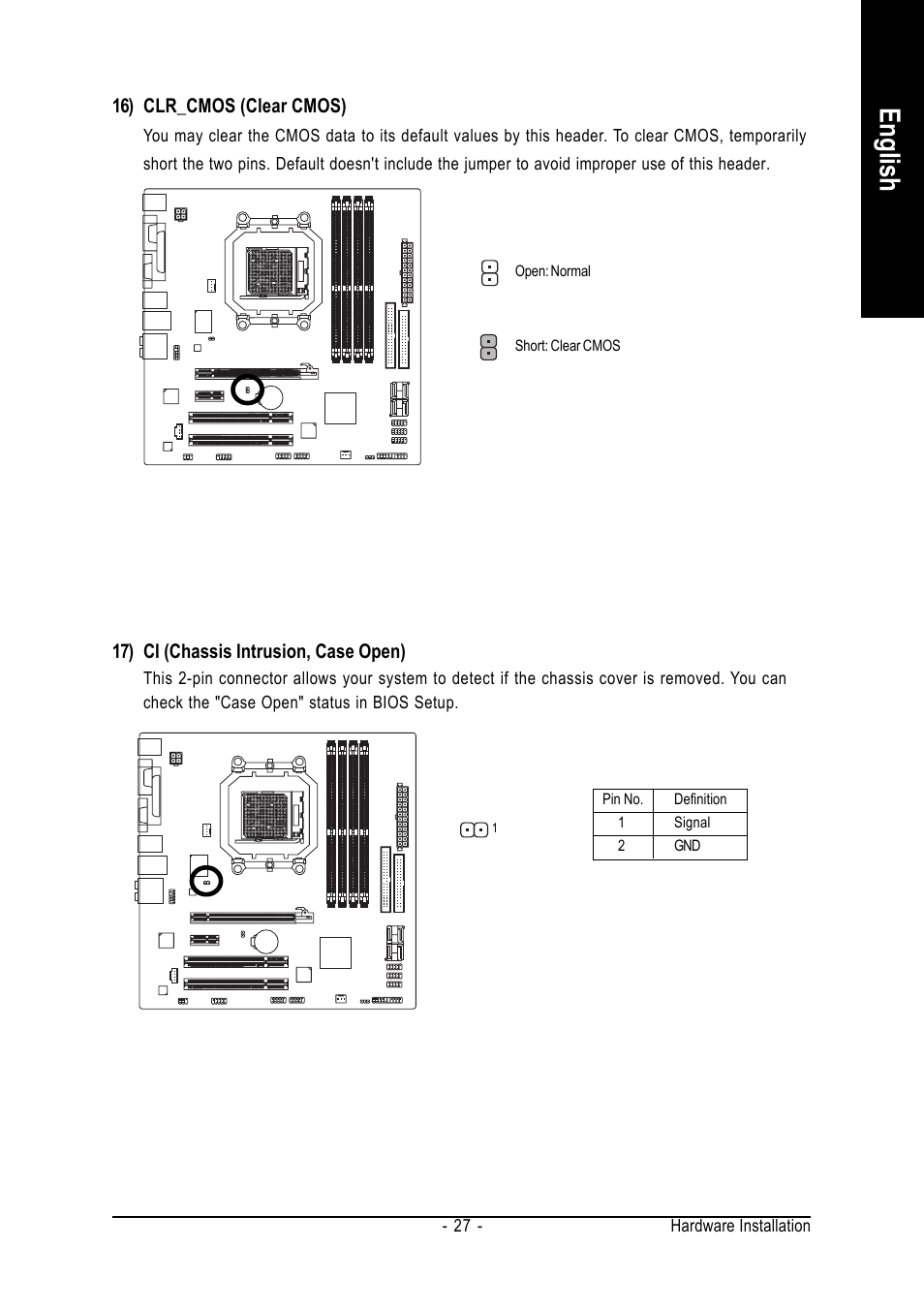 English | AMD GA-M61PM-S2 User Manual | Page 27 / 80