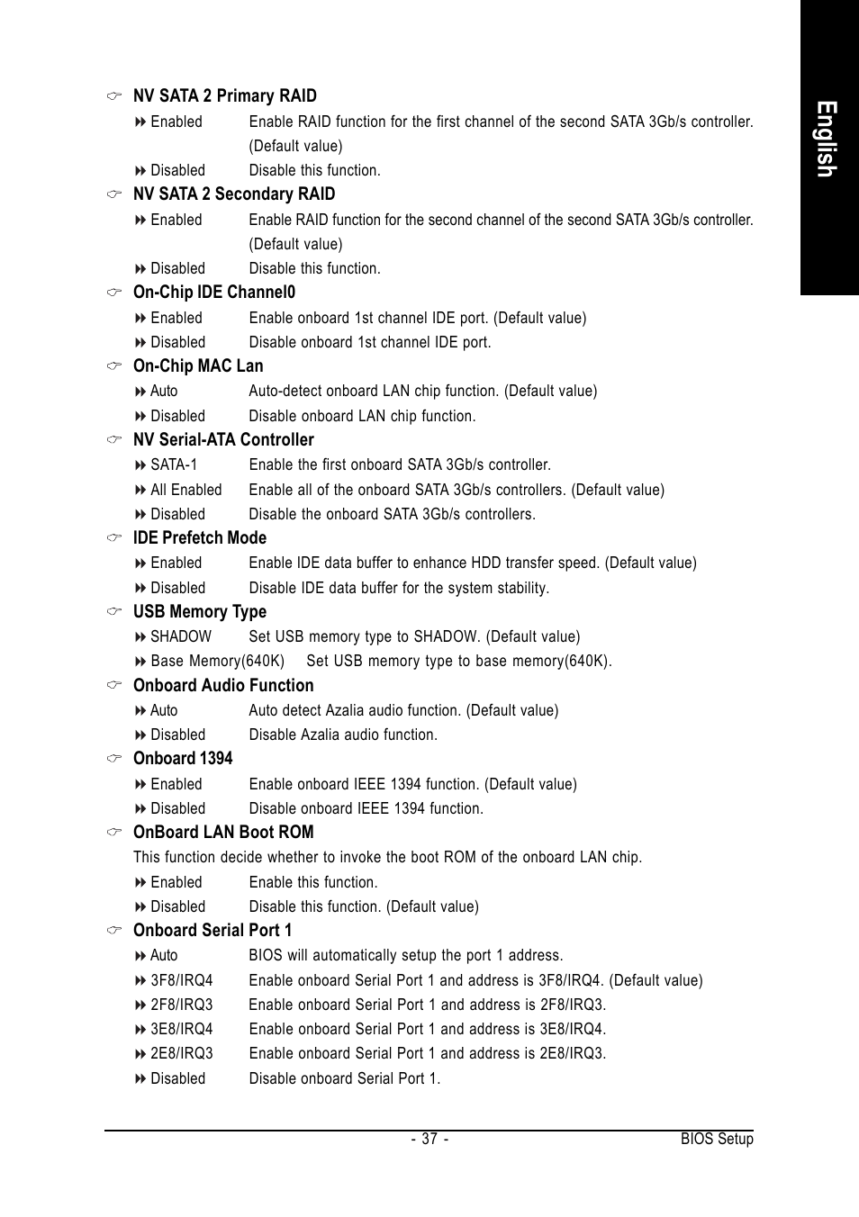 English | AMD GA-M61PM-S2 User Manual | Page 37 / 80