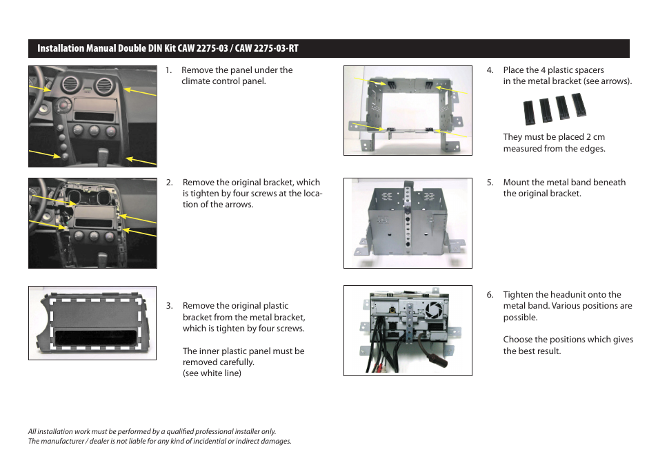 Kenwood CAW2275-03 User Manual | Page 2 / 2