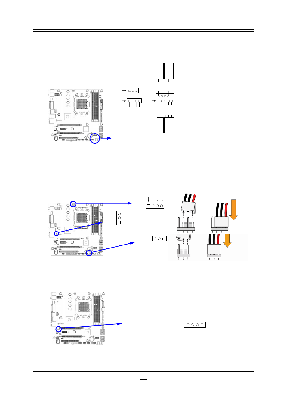 Cd audio-in headers | AMD Socket AM2+ Quad Core AMD Processor SB750 User Manual | Page 23 / 53