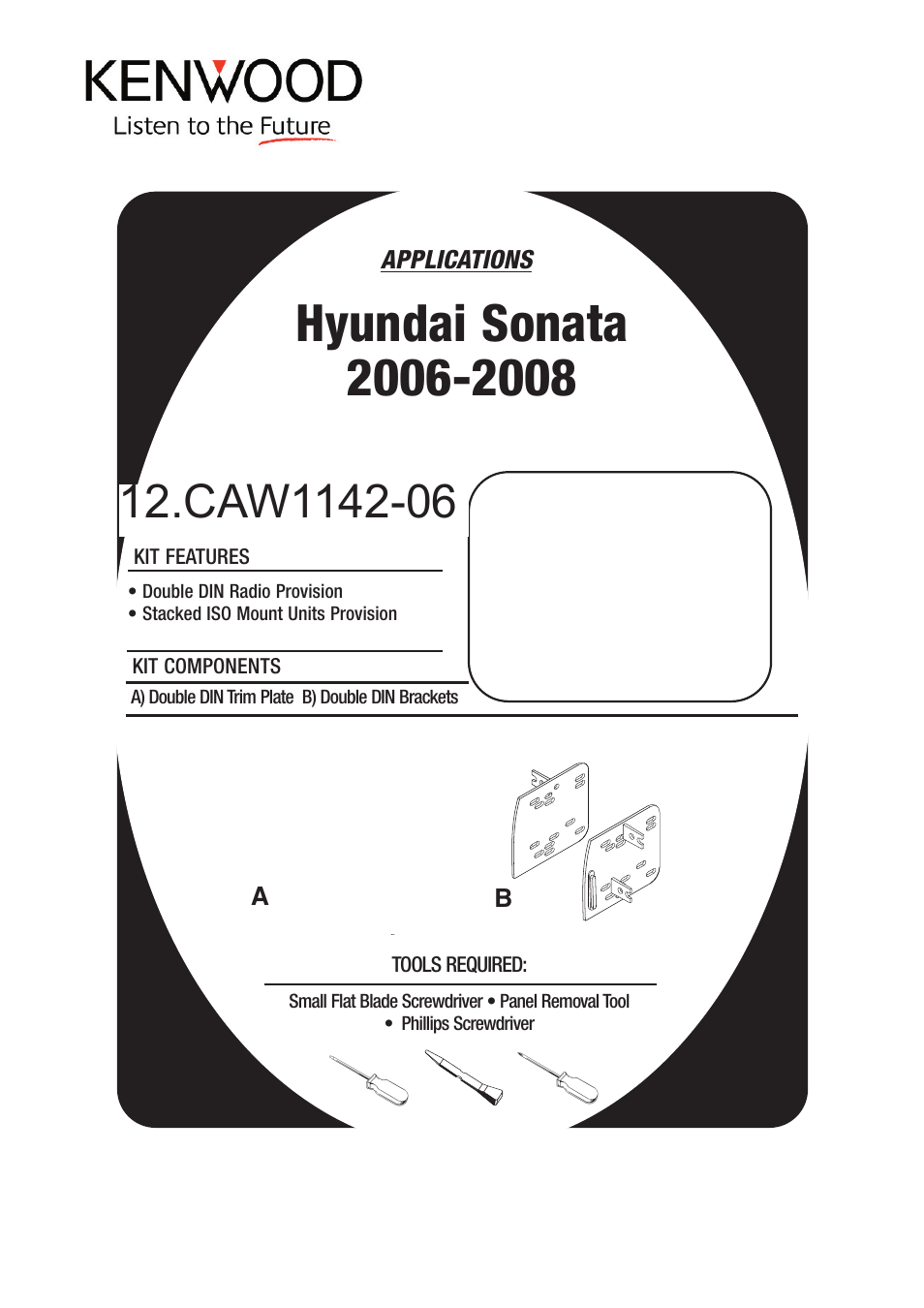 Kenwood CAW1142-06 User Manual | 4 pages