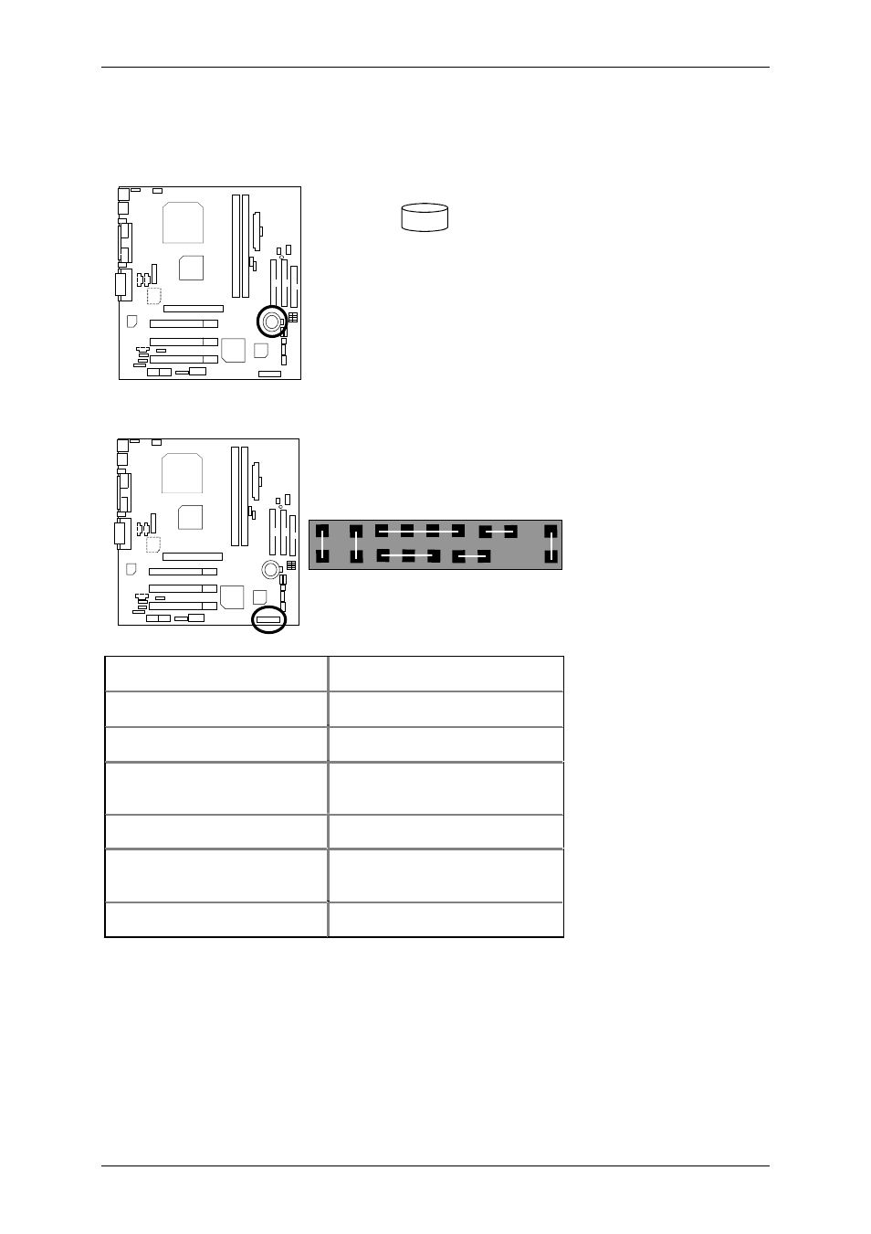 Panel and jumper definition, Bat1: battery, J11: 2x11 pins front panel | Bat1: b, Attery, J11: 2, 11 p, Ront, Anel | AMD 7ZMMC User Manual | Page 13 / 36