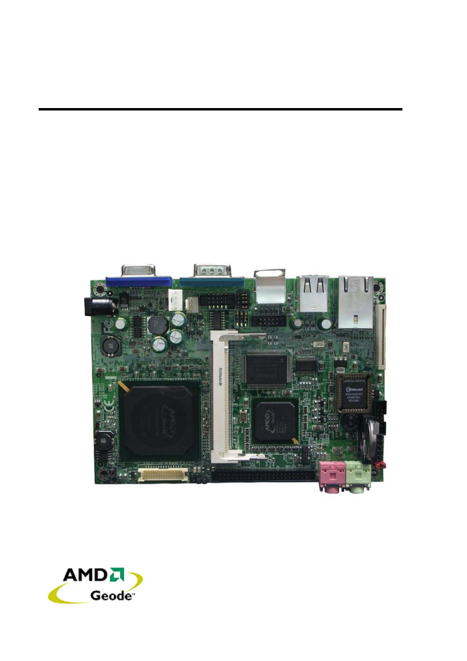 AMD Geode LX800 User Manual | 46 pages