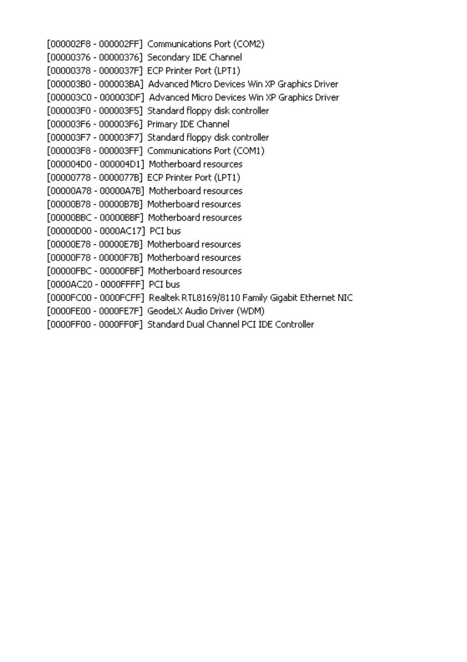 AMD Geode LX800 User Manual | Page 40 / 46