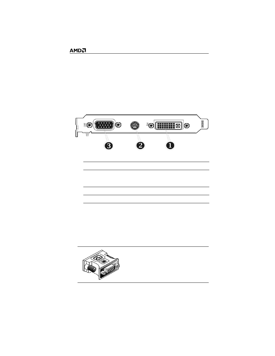 Installing and configuring displays, Connections, Adapters | Installing and | AMD ATI RADEON HD 2600 User Manual | Page 13 / 62