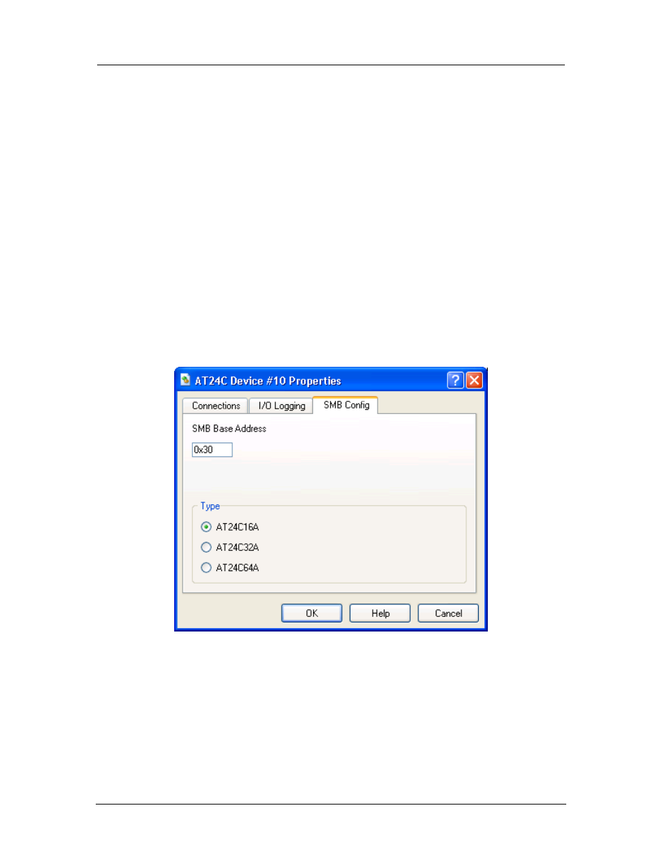 At24c device, Figure 7-34: at24c device configuration, 19 at24c device | AMD SimNow Simulator 4.4.4 User Manual | Page 115 / 269