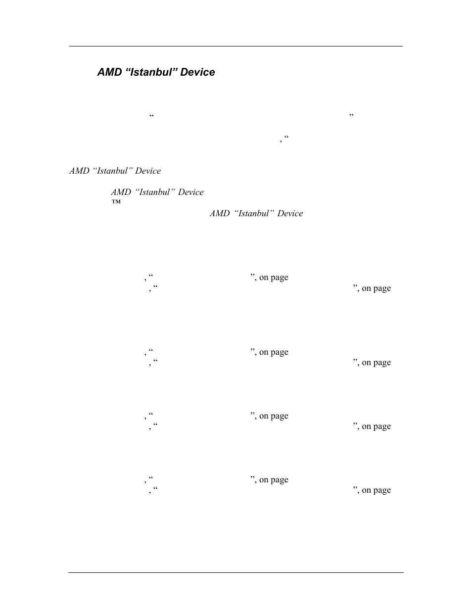 Amd “istanbul” device, 28 amd “istanbul” device | AMD SimNow Simulator 4.4.4 User Manual | Page 143 / 269