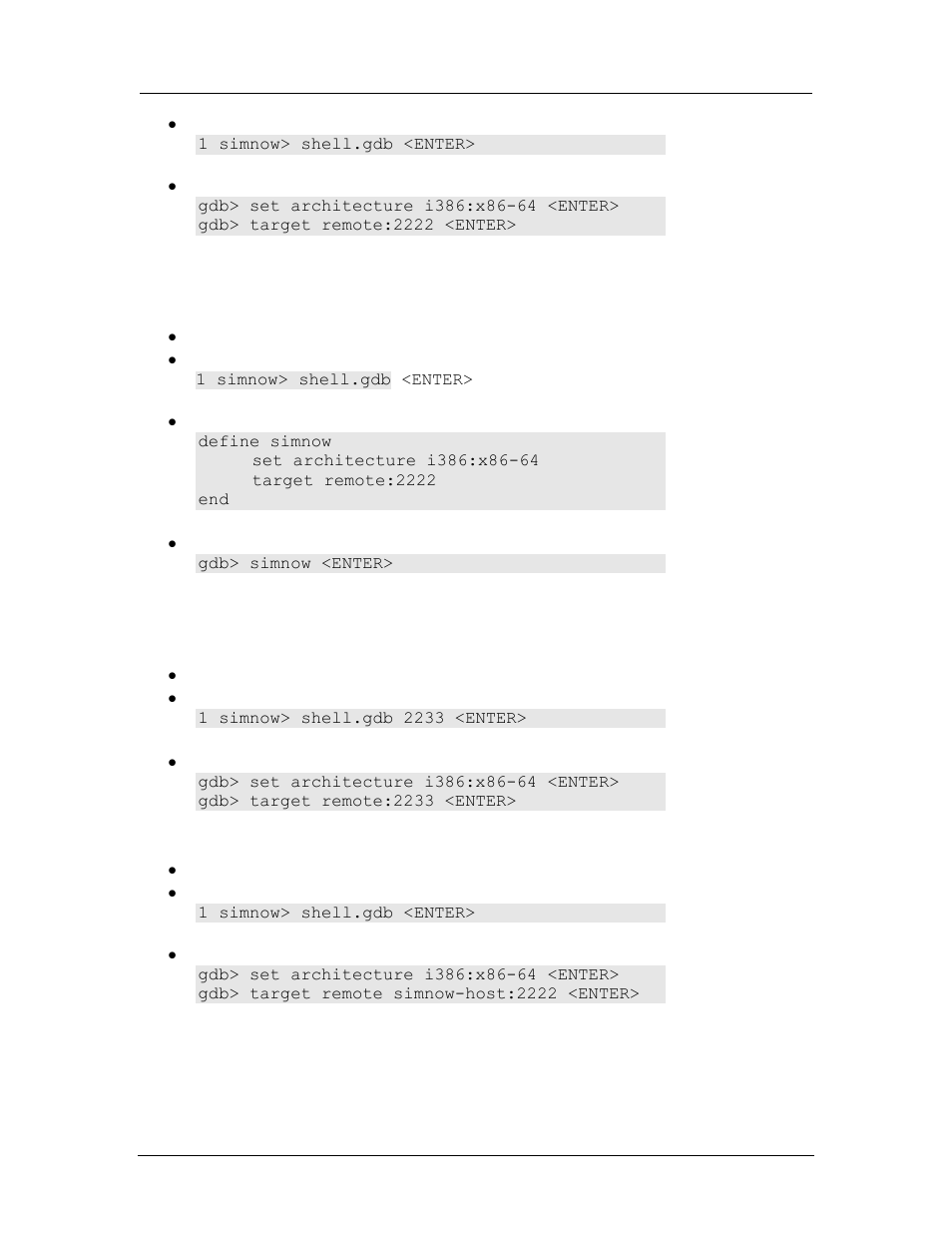 Alternate approach, Using another port on the same machine, Using two separate machines | Linux host serial port communication | AMD SimNow Simulator 4.4.4 User Manual | Page 165 / 269