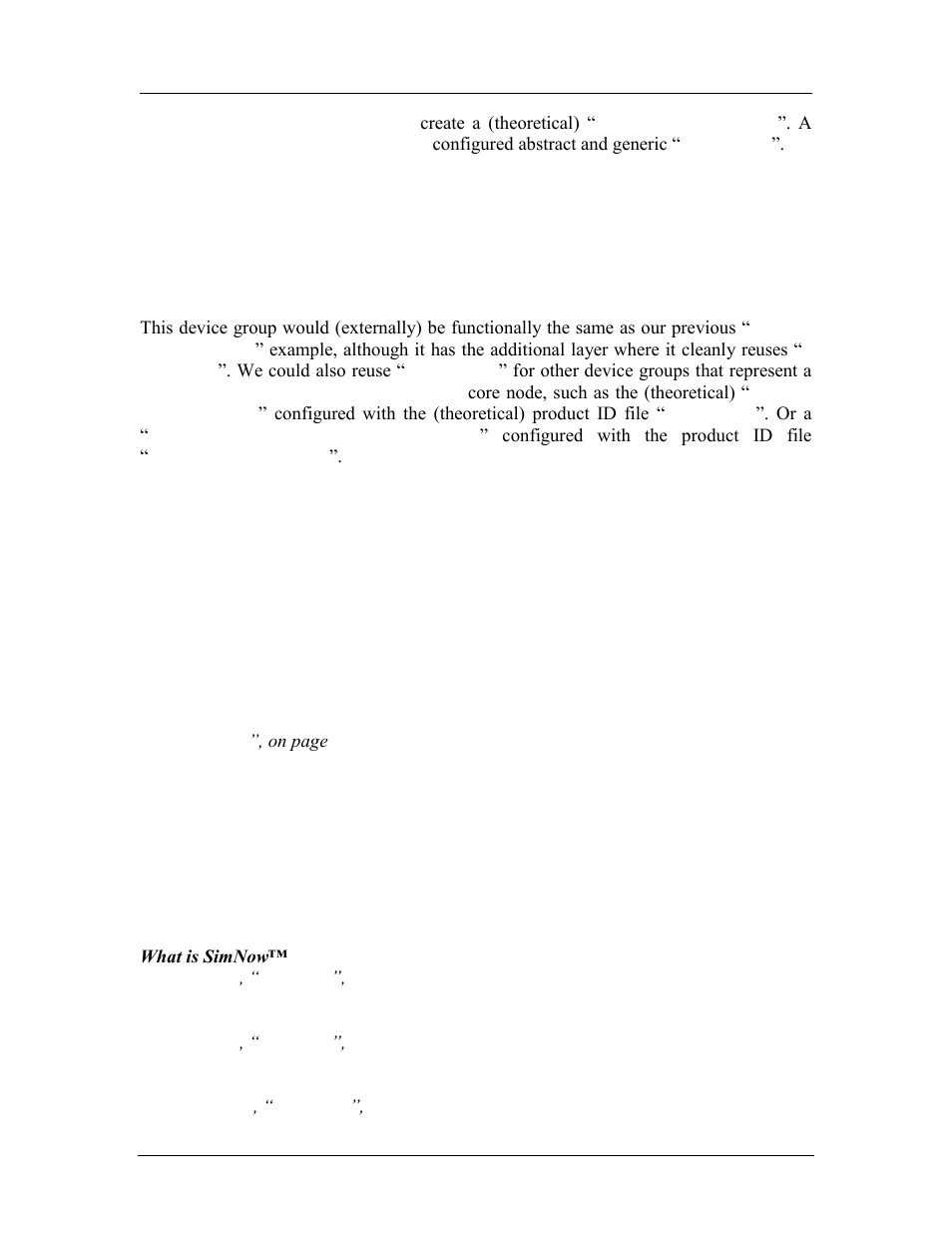 Example: superio device, Creating a device group | AMD SimNow Simulator 4.4.4 User Manual | Page 189 / 269