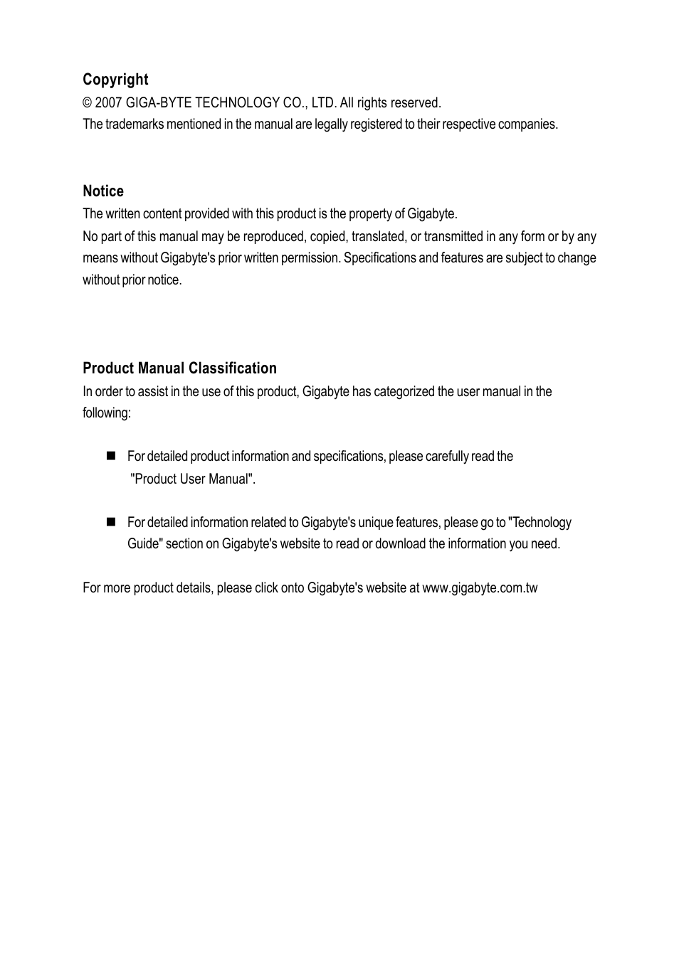 AMD GA-MA69VM-S2 User Manual | Page 3 / 88