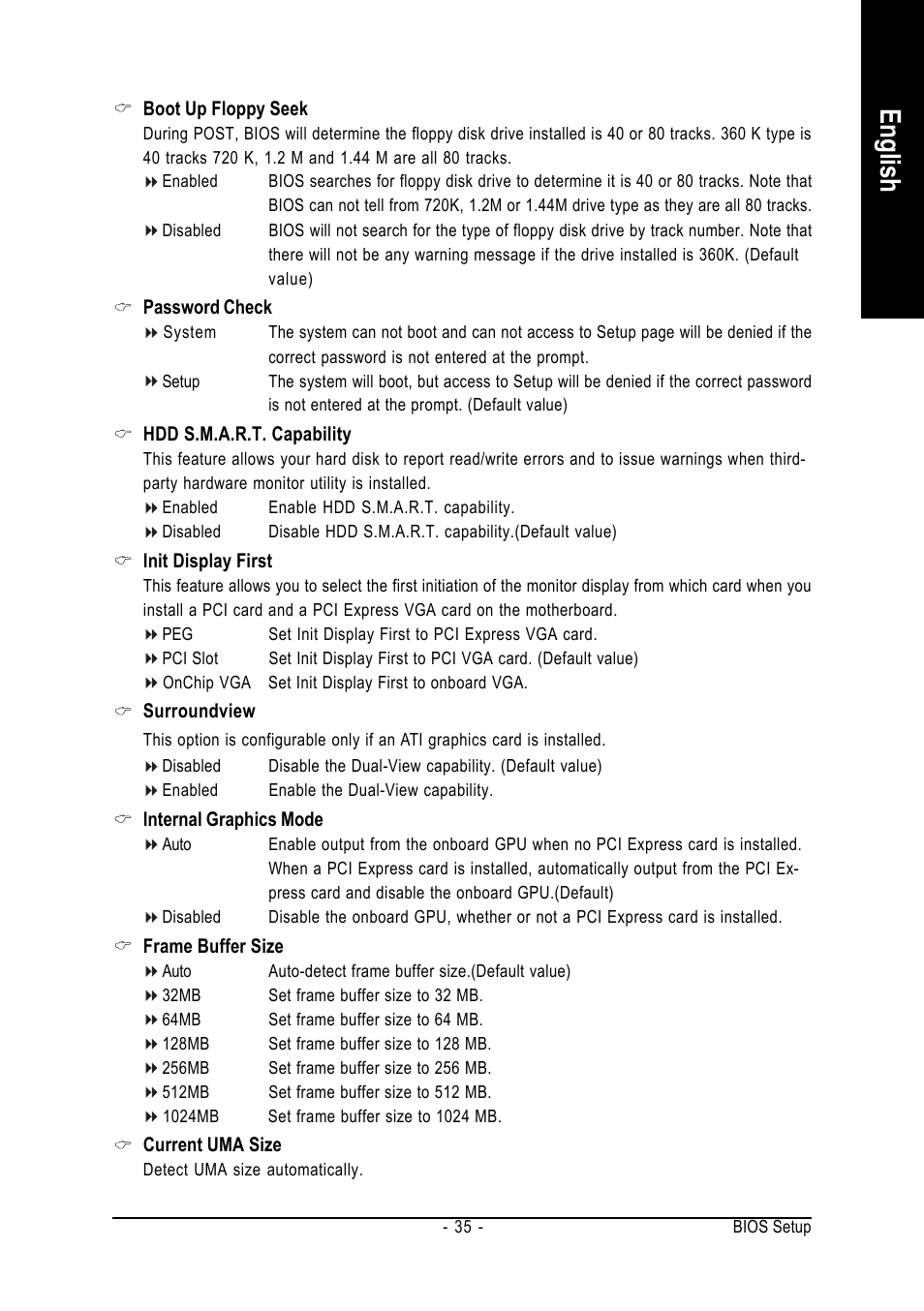 English | AMD GA-MA69VM-S2 User Manual | Page 35 / 88