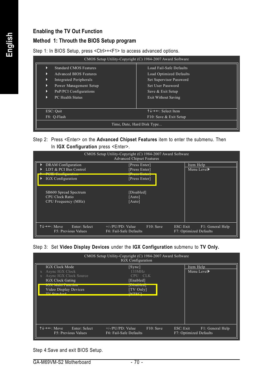 English | AMD GA-MA69VM-S2 User Manual | Page 70 / 88