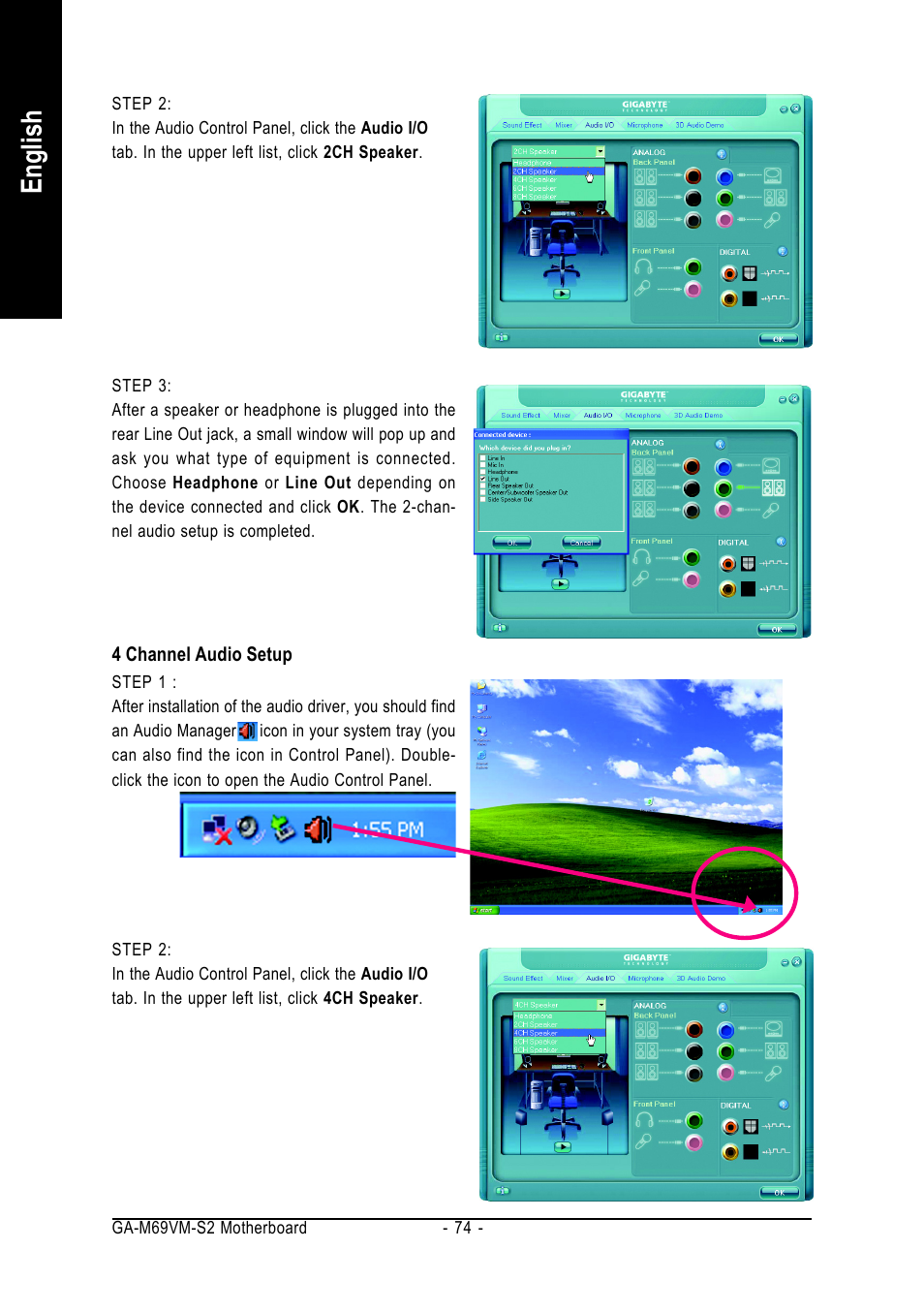 English | AMD GA-MA69VM-S2 User Manual | Page 74 / 88