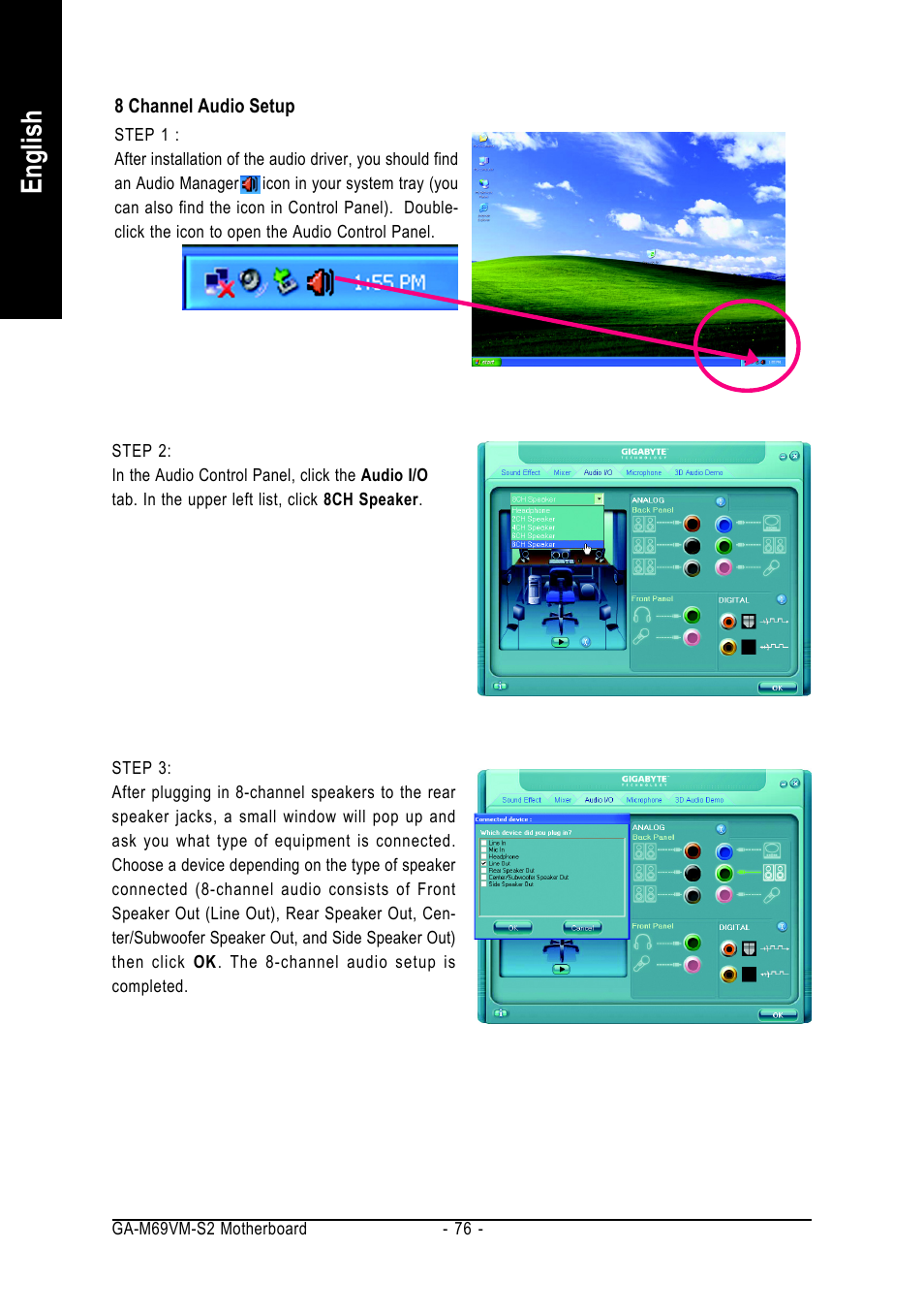 English | AMD GA-MA69VM-S2 User Manual | Page 76 / 88