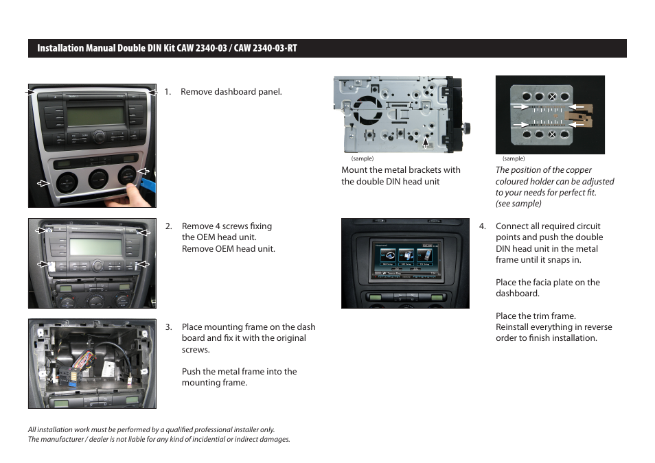 Kenwood CAW2340-03-RT User Manual | Page 2 / 2