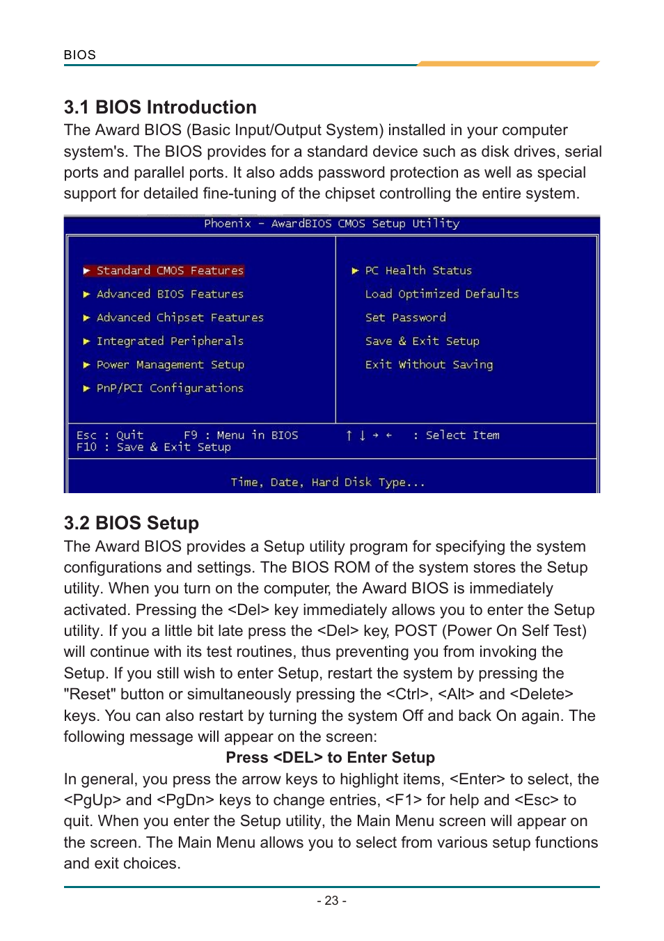 Т³гж 27, Bios, Chapter 3 | AMD SBX-5363 User Manual | Page 27 / 55