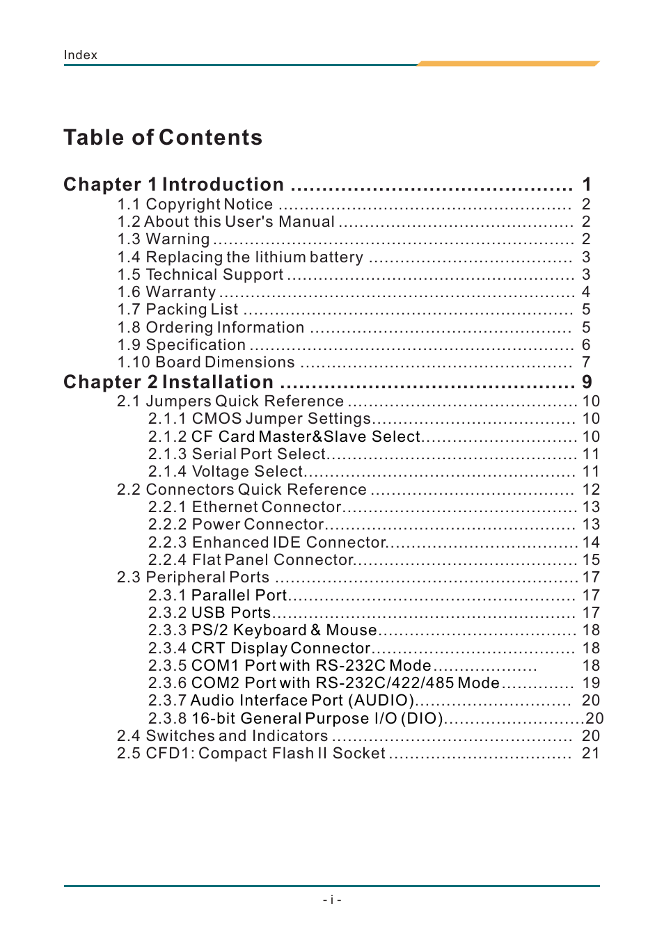 AMD SBX-5363 User Manual | Page 3 / 55