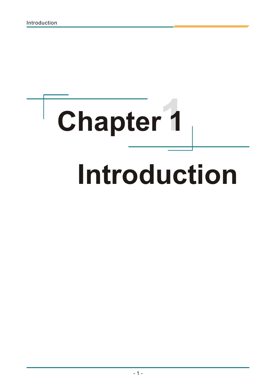 Т³гж 5, Introduction, Chapter 1 | AMD SBX-5363 User Manual | Page 5 / 55