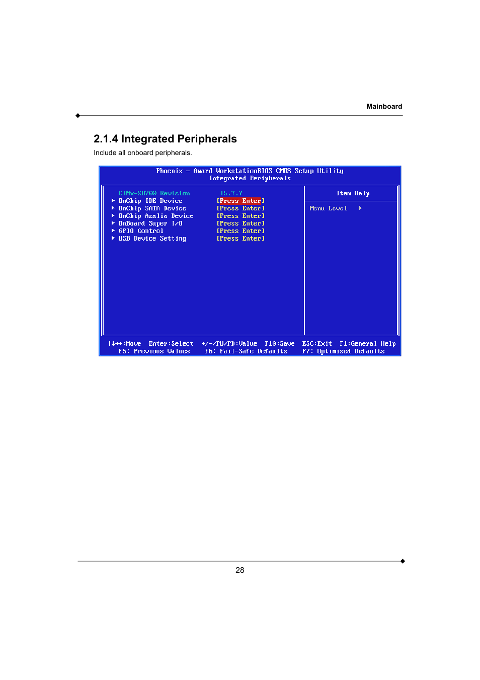 4 integrated peripherals | AMD K3780E User Manual | Page 32 / 43