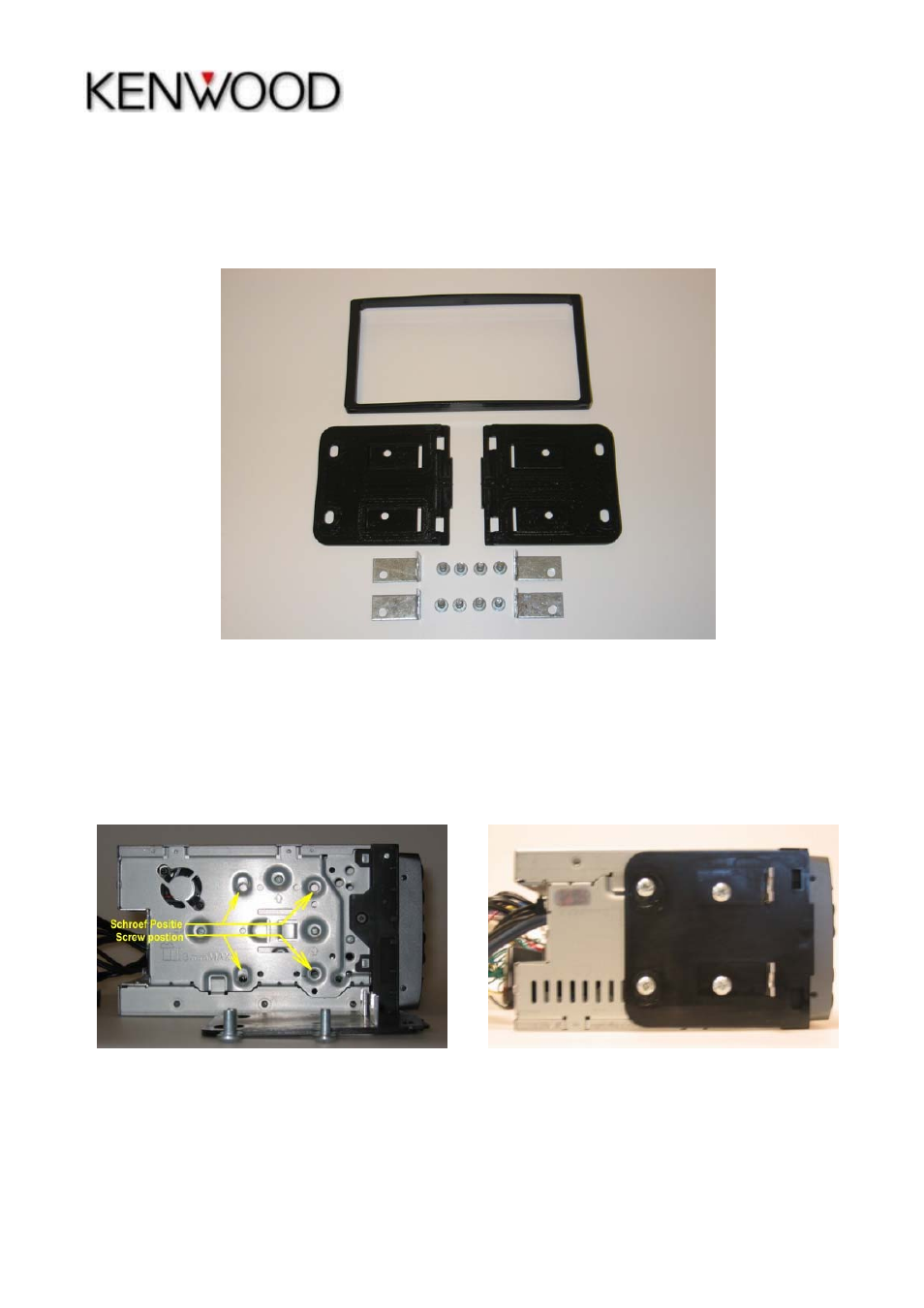 Kenwood CAW1179-07 User Manual | 2 pages