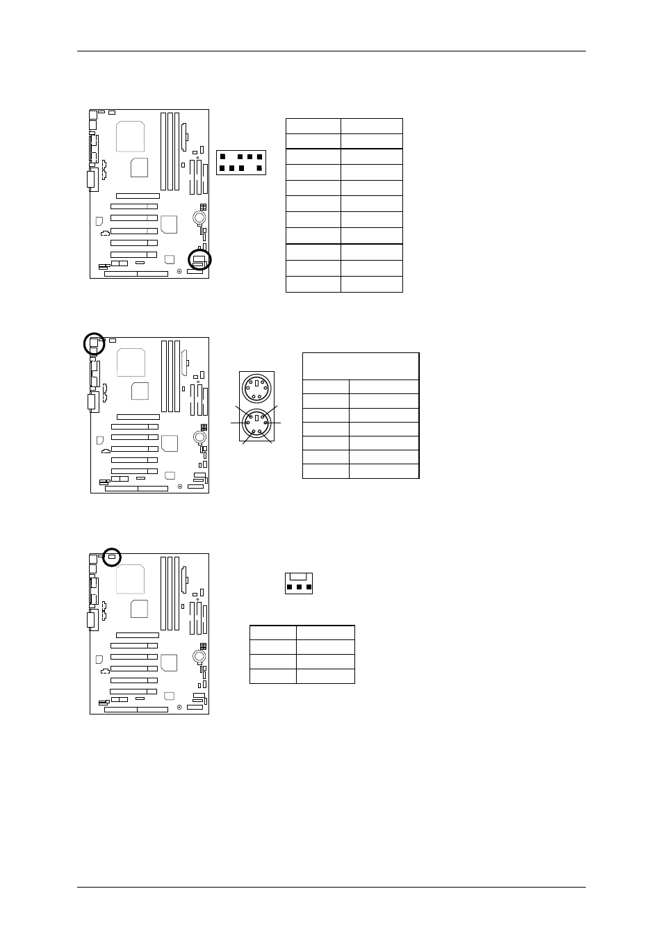 Usb 2 connector, Ps/2 keyboard & ps/2 mouse connector, J3: cpu fan | Usb 2 c, Onnector, Ps/2 k, Eyboard, Ps/2 m, Ouse, J3: cpu f | AMD 7ZX-1 User Manual | Page 11 / 46