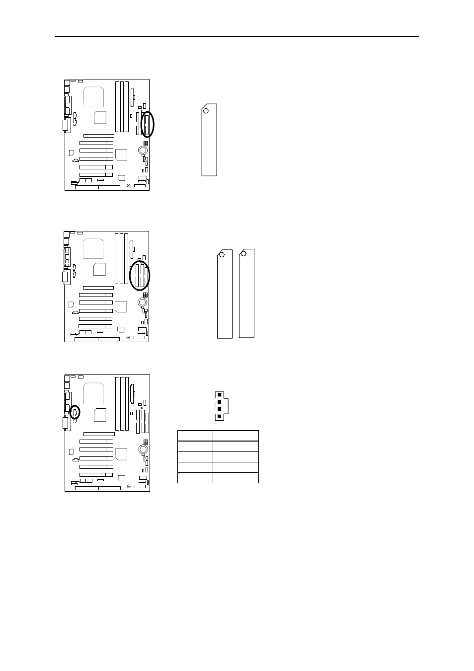 Floppy port, Ide1(primary), ide2(secondary) port, J15: aux_in | Loppy, Ide1(p, Rimary, Ide2(s, Econdary, Pin no. definition 1 aux-l 2 gnd 3 gnd 4 aux-r | AMD 7ZX-1 User Manual | Page 13 / 46