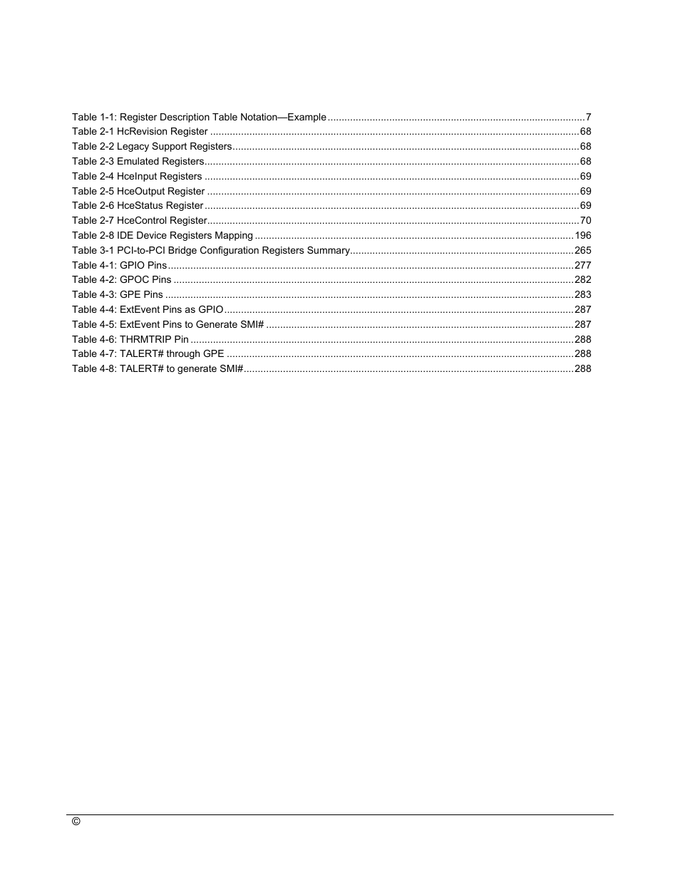 List of tables | AMD SB600 User Manual | Page 6 / 300