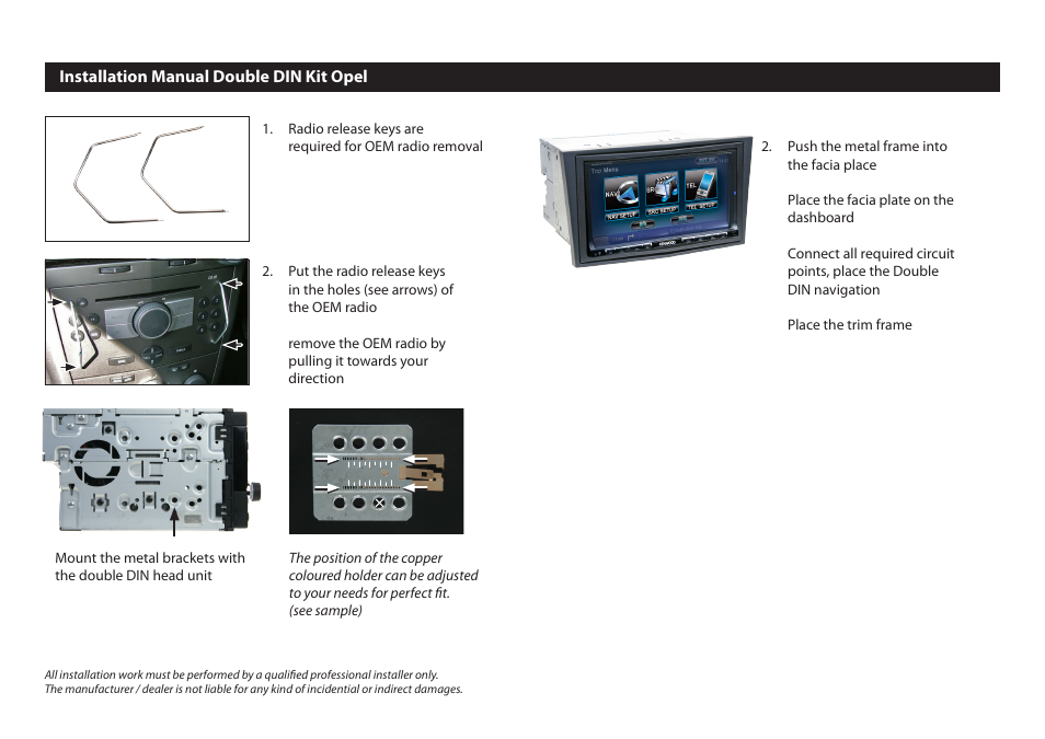 Kenwood CAW2230-18 User Manual | Page 2 / 2