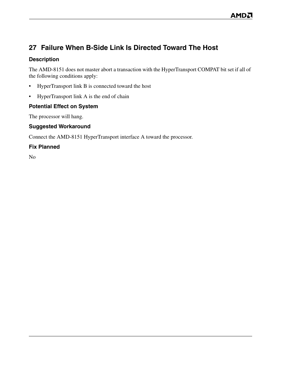AMD HYPERTRANSPORT 8151 User Manual | Page 13 / 16