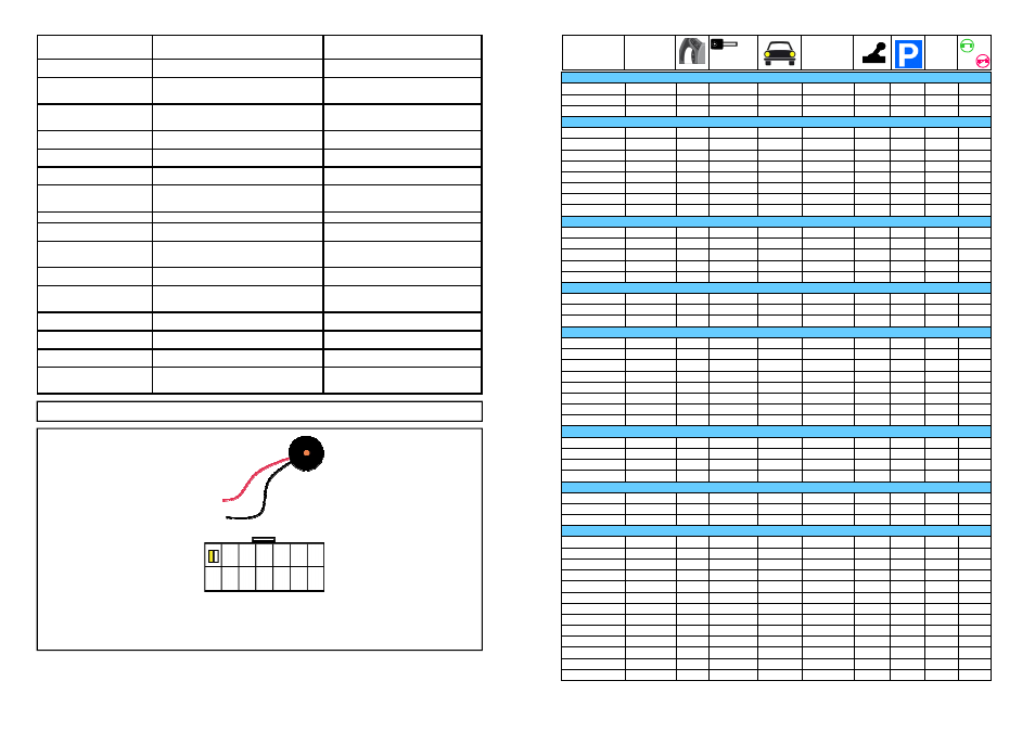 Speed, 12v 15 | Kenwood CAW-CANUN2 User Manual | Page 6 / 10