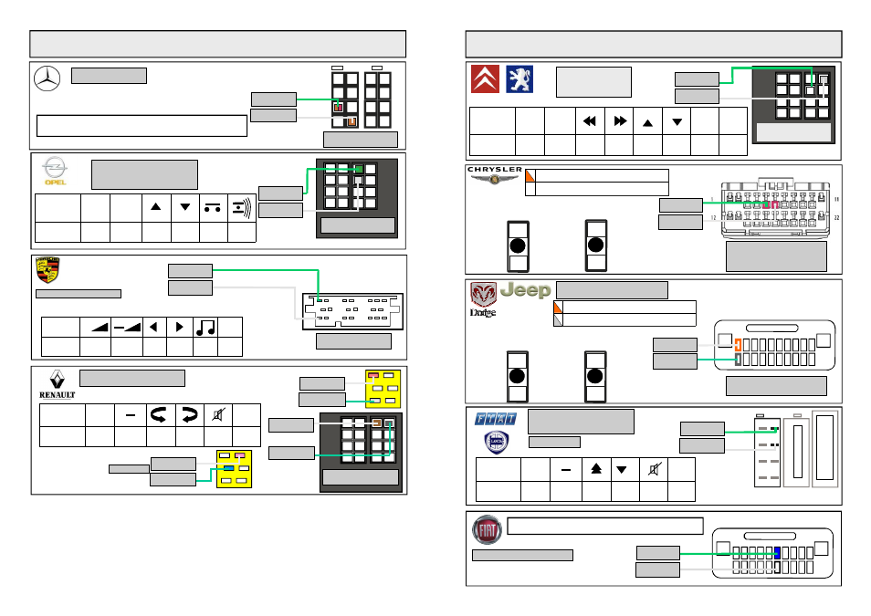 Connectors are back the radio | Kenwood CAW-CANUN2 User Manual | Page 9 / 10