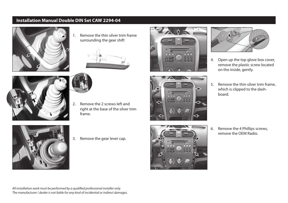 Kenwood CAW2294-04 User Manual | Page 2 / 2