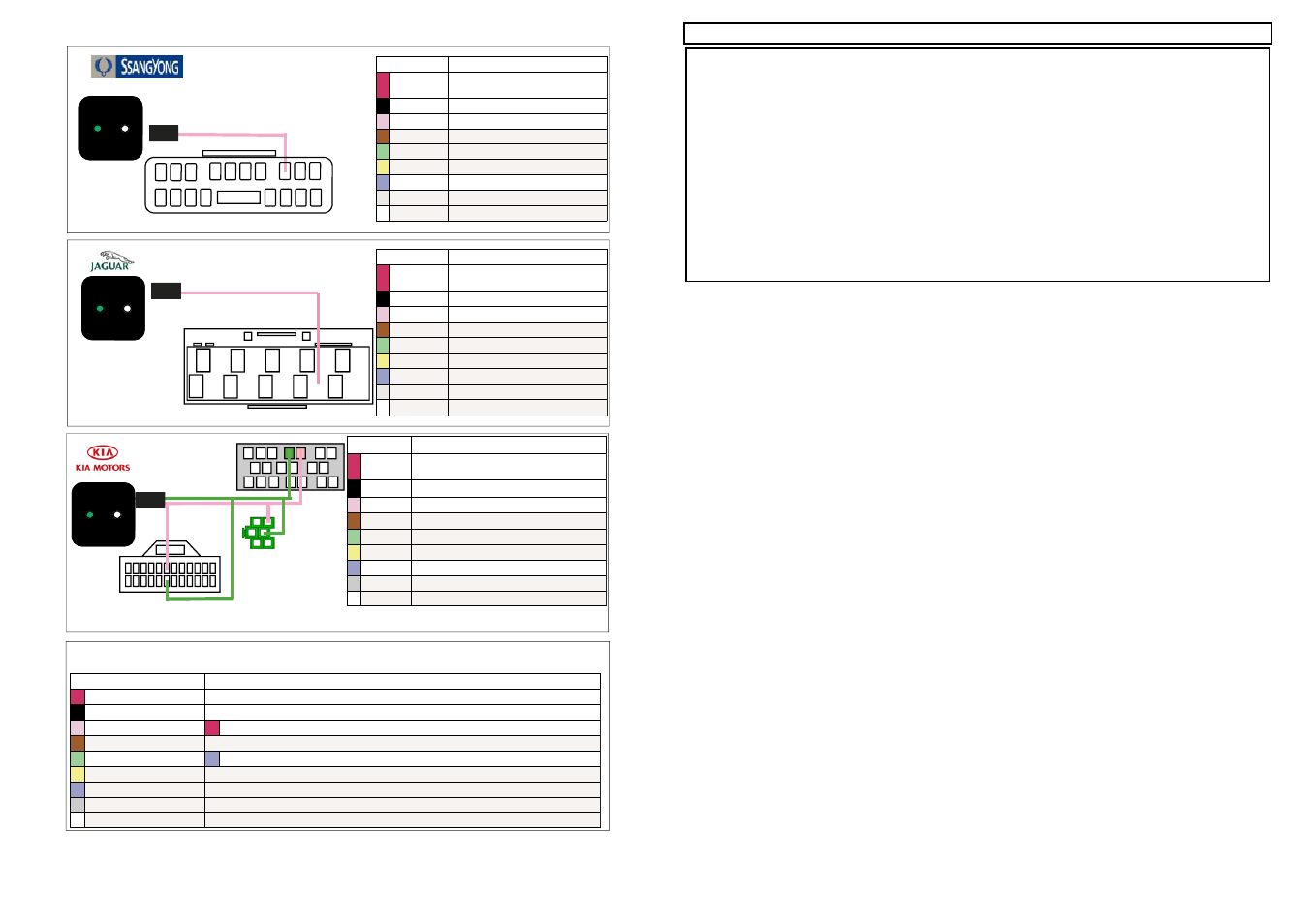 5caw-comun2 led status | Kenwood CAW-COMUN2 User Manual | Page 5 / 8