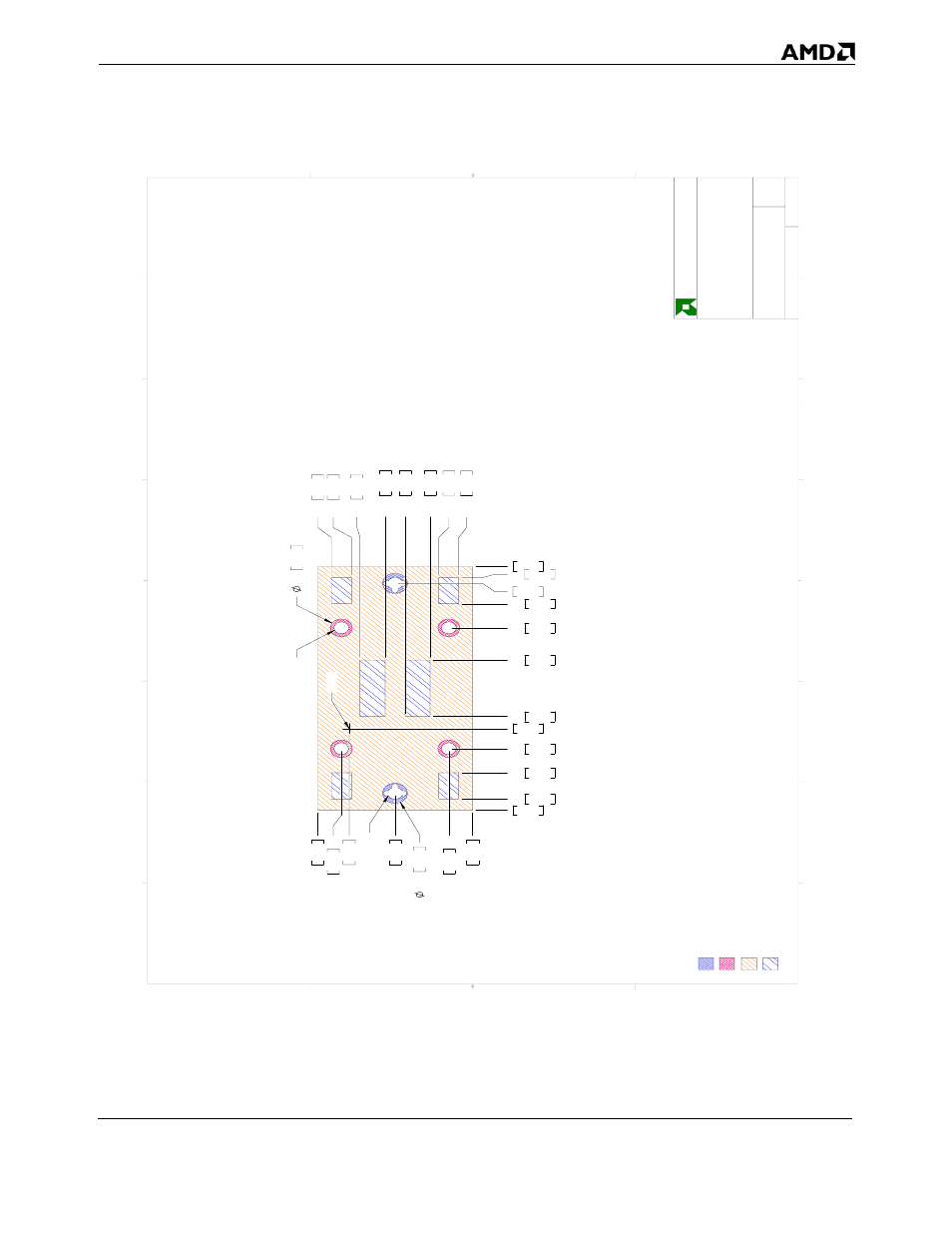 Figure 29, Socket f (1207) 2u-4p backplate contact zone, Wei v en oz tc at no c et al pk ca b | AMD 1207 User Manual | Page 59 / 62