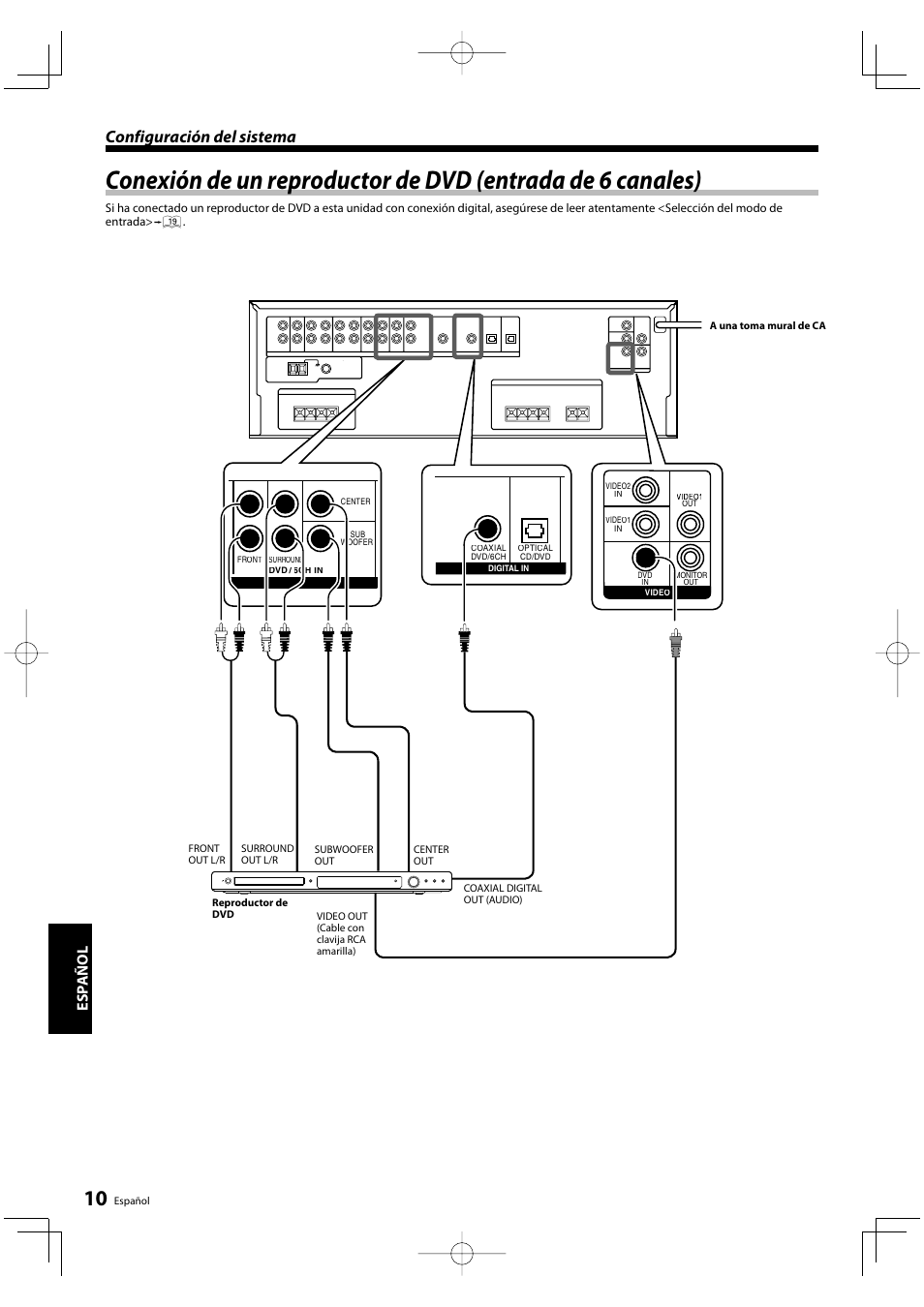 Configuración del sistema, Esp añol | Kenwood KRF-V5200D User Manual | Page 162 / 192