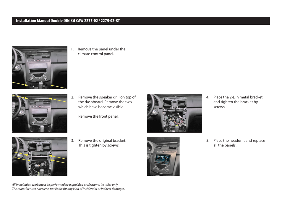 Kenwood CAW2275-02-RT User Manual | Page 2 / 2