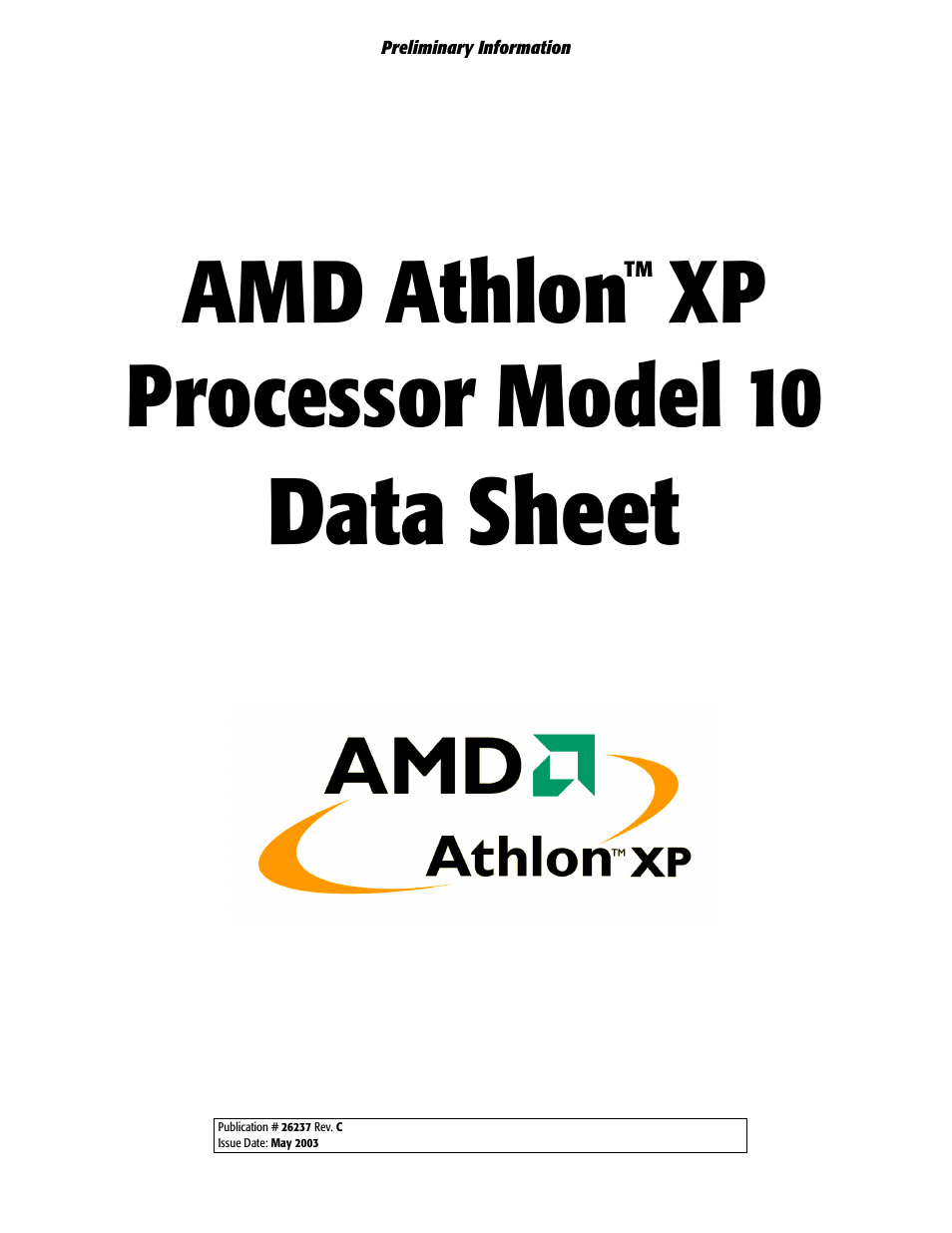 AMD Athlon 27493 User Manual | 104 pages