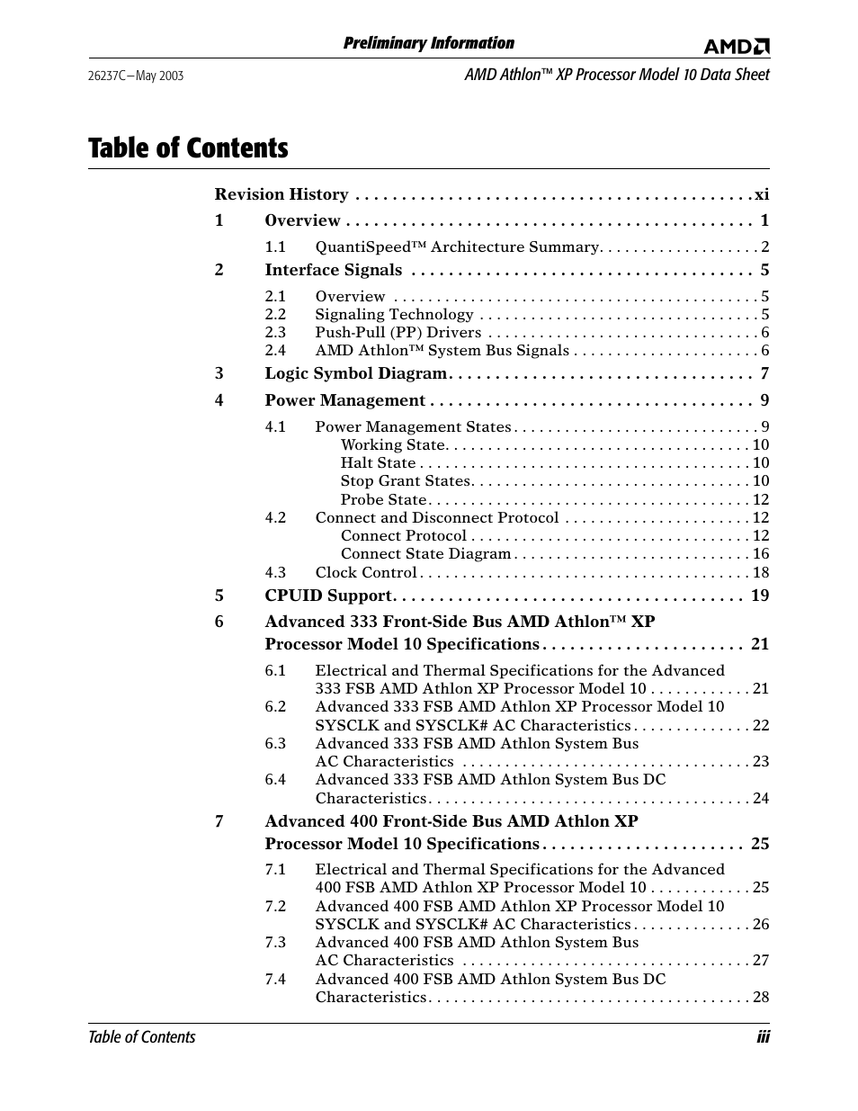 AMD Athlon 27493 User Manual | Page 3 / 104