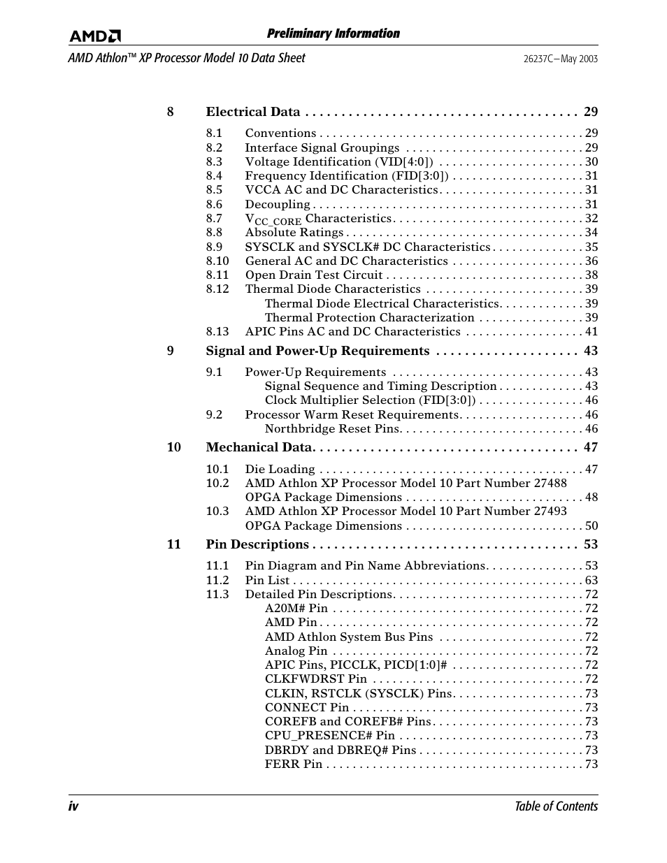 AMD Athlon 27493 User Manual | Page 4 / 104