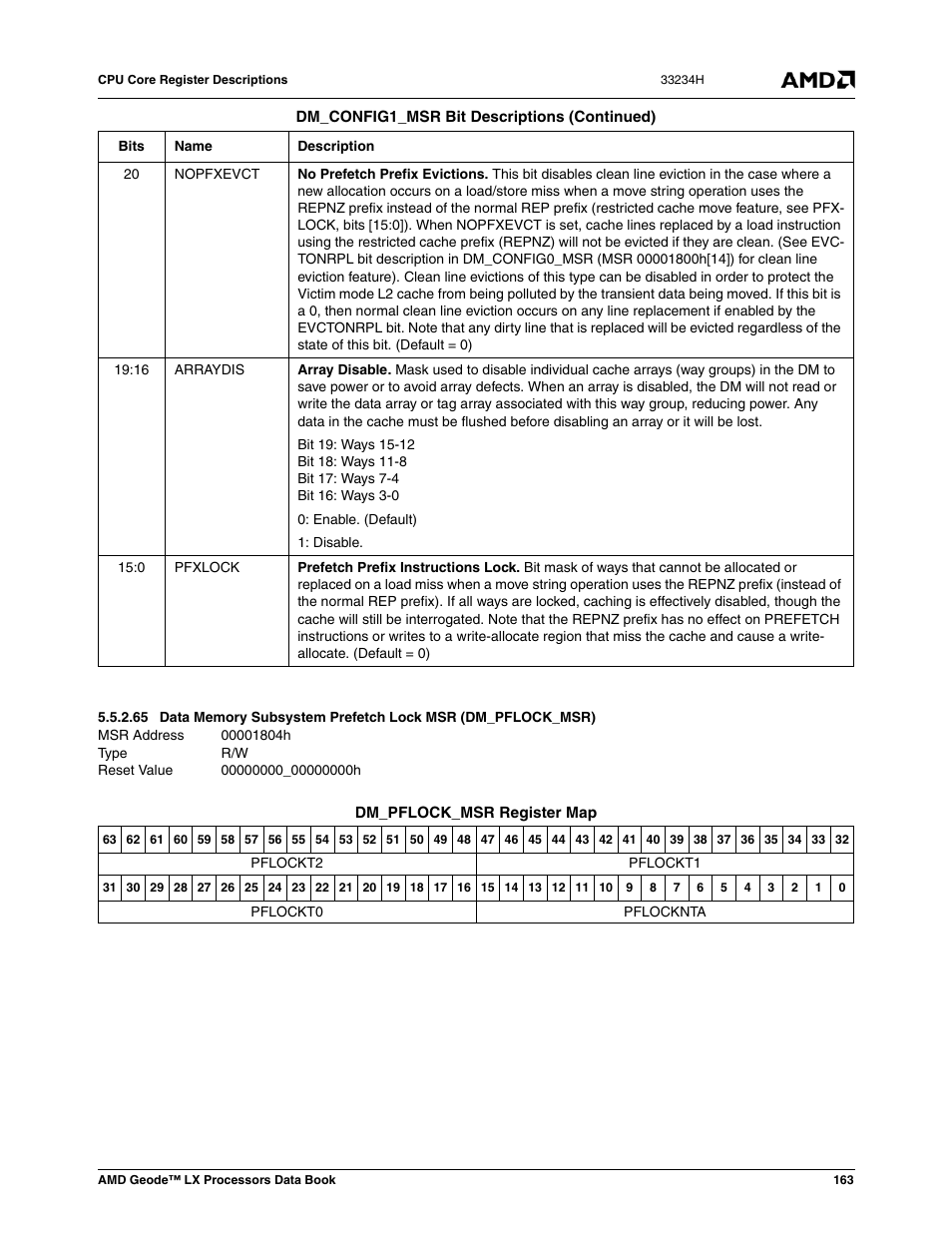 00001804h, 00000000_00000000h | AMD Geode LX 800@0.9W User Manual | Page 163 / 680